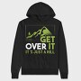 Get Over It Just A Hill, Hanorac Oversize Barbati (Unisex)