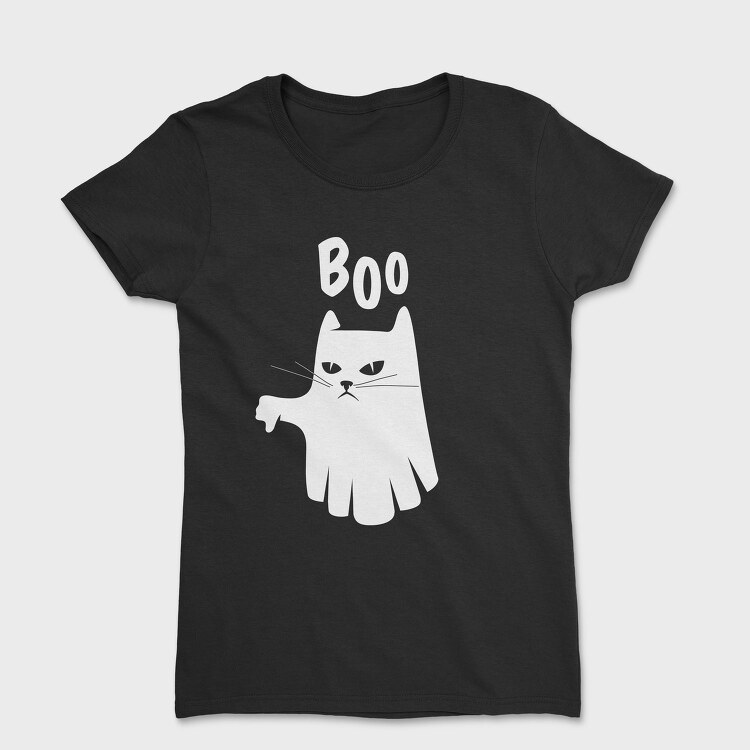 Ghost Cat Boo, Tricou Femei