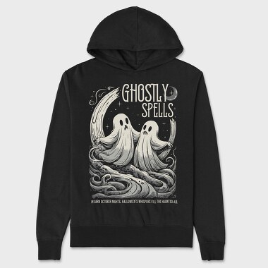 Ghostly Spells Trend, Hanorac Oversize Barbati (Unisex)