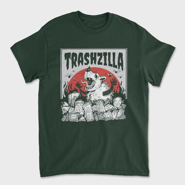 Giant Opossum Trash City Zilla, Tricou Barbati (Unisex)
