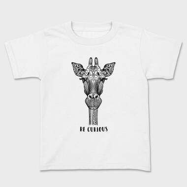 Giraffe Illustration, Tricou Copii