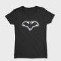 Goth Bat Highlighted Glowing, Tricou Femei
