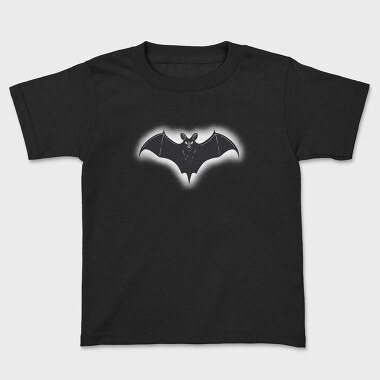 Goth Bat Highlighted Glowing, Tricou Copii