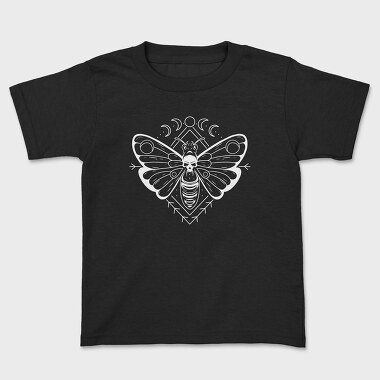 Goth Night Moth Death, Tricou Copii