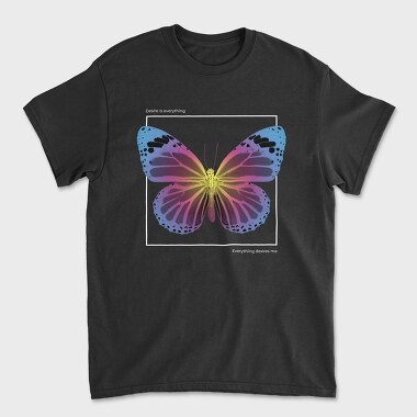 Gradient Butterfly Desire, Tricou Barbati (Unisex)