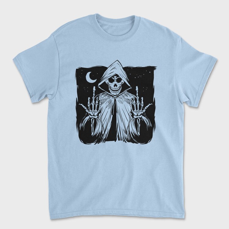 Grim Reaper Creature Finger, Tricou Barbati (Unisex)