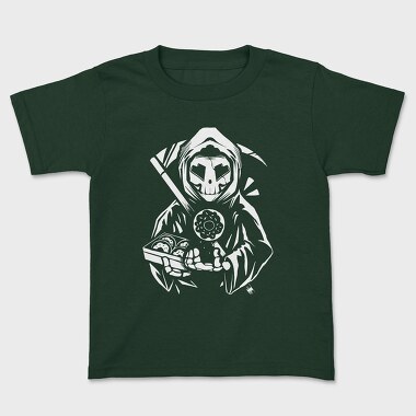 Grim Reaper Donut Love Pillow, Tricou Copii