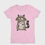 Grumpy Raccoon Coffee, Tricou Femei