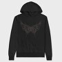 Grunge Butterfly Abstract Trash, Hanorac Oversize Barbati (Unisex)