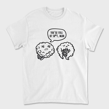 Gut Feeling Full Of Nc, Tricou Barbati (Unisex)