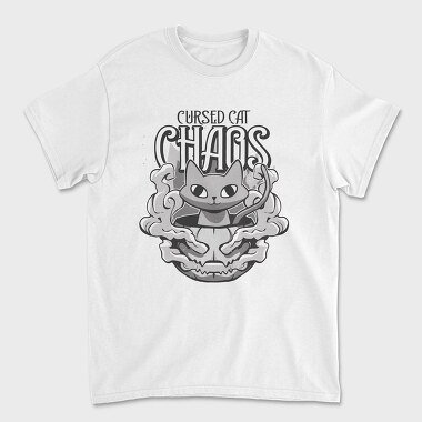 Halloween Cat Chaos Quote, Tricou Barbati (Unisex)