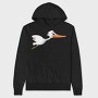 Stork Flight, Hanorac Oversize Barbati (Unisex)