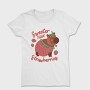 Strawberry Sweet Capybara 03, Tricou Femei