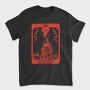 Strength Tarot Wolf Card Muakata, Tricou Barbati (Unisex)
