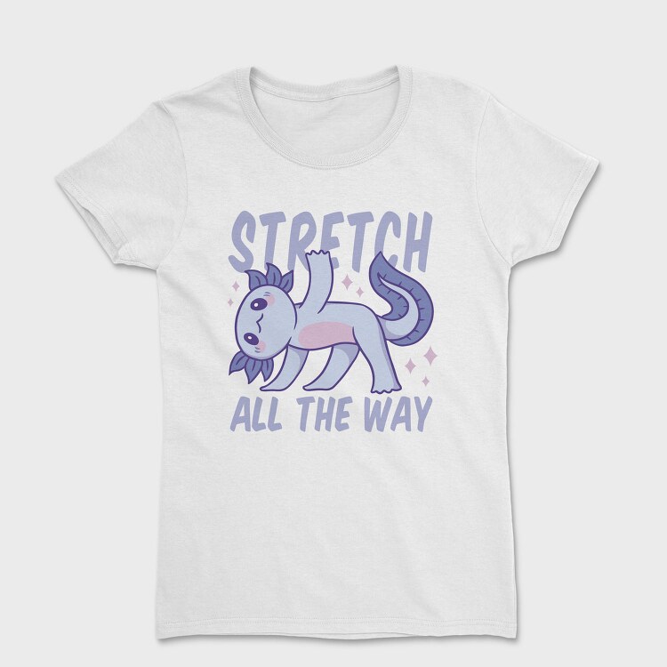 Stretching Fitness Axolotl Yoga 01, Tricou Femei