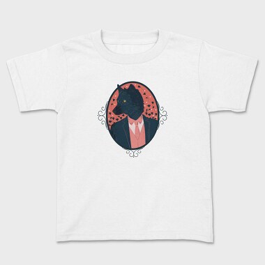 Stylish Werewolf Halloween, Tricou Copii