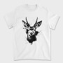 Stylized Roebuck, Tricou Barbati (Unisex)