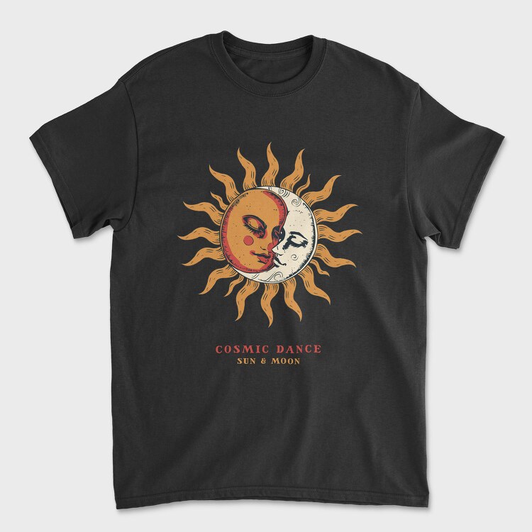 Sun And Moon Love Whimsigoth, Tricou Barbati (Unisex)