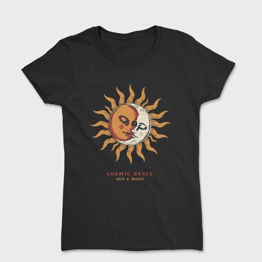 Sun And Moon Love Whimsigoth, Tricou Femei