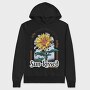 Sun Kissed Sunflower Spring, Hanorac Oversize Barbati (Unisex)
