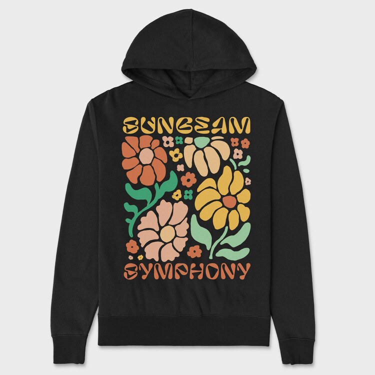 Sunbeam Symphony Spring, Hanorac Oversize Barbati (Unisex)