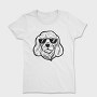 Sunglasses Cool Dog, Tricou Femei