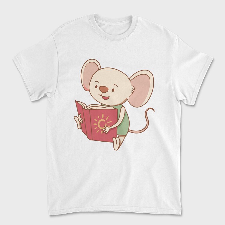 Sunshine Mouse Reader, Tricou Barbati (Unisex)