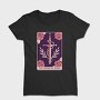 Sword And Roses Mystical Tarot Card The Sword Of Roses 11, Tricou Femei
