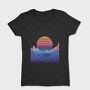 Synthwave Sunset, Tricou Femei