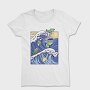 Kanagawa Wave Frogs Japanese, Tricou Femei