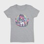 Kawaii Fairy Riding Unicorn, Tricou Femei