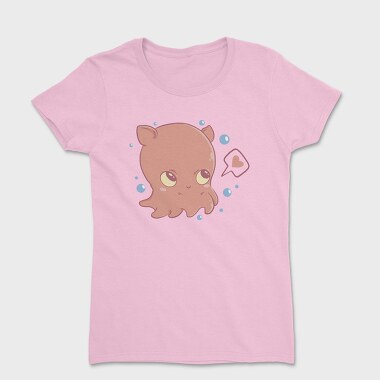 Kawaii Flap Jack Octopus, Tricou Femei