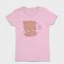 Kawaii Flap Jack Octopus, Tricou Femei