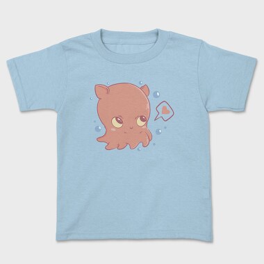 Kawaii Flap Jack Octopus, Tricou Copii