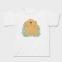 Kawaii Golden Retriever Dog, Tricou Copii