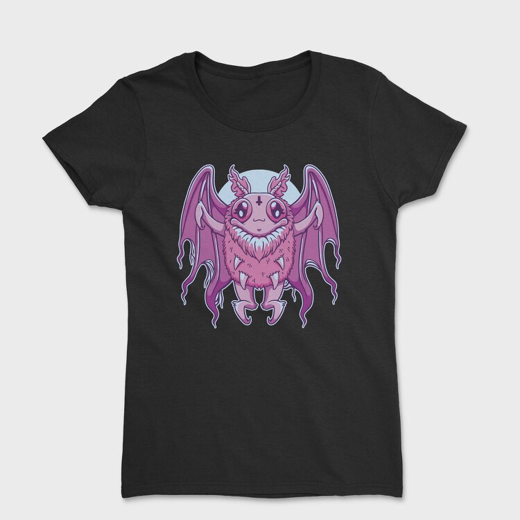Kawaii Goth Mothman, Tricou Femei