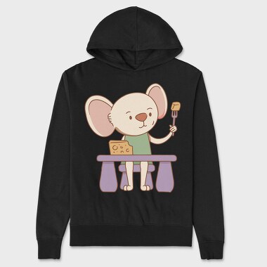 Kawaii Koala Feast, Hanorac Oversize Barbati (Unisex)