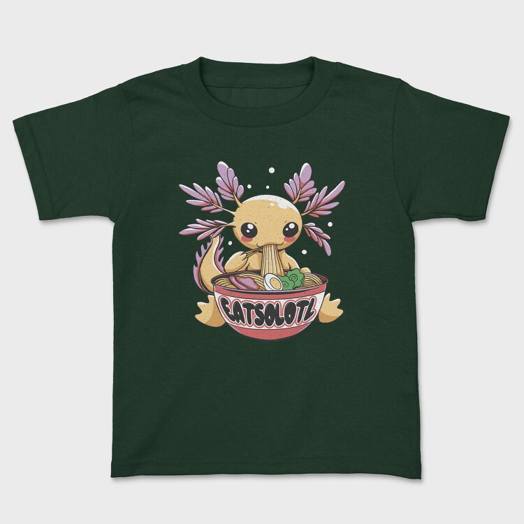 Kawaii Ramen Axolotl, Tricou Copii