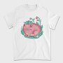 Kawaii Strawberry Happy Frog, Tricou Barbati (Unisex)