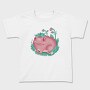 Kawaii Strawberry Happy Frog, Tricou Copii