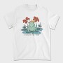 King Of The Pond Cottagecore Frog, Tricou Barbati (Unisex)
