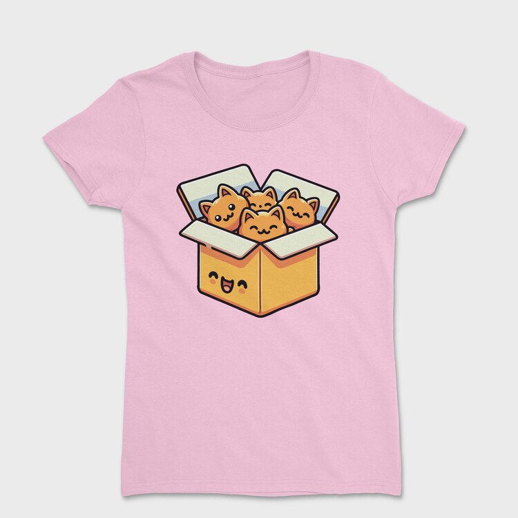 Kitten Nuggets Box, Tricou Femei