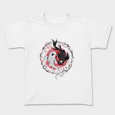 Koi Fish Yin Yang, Tricou Copii
