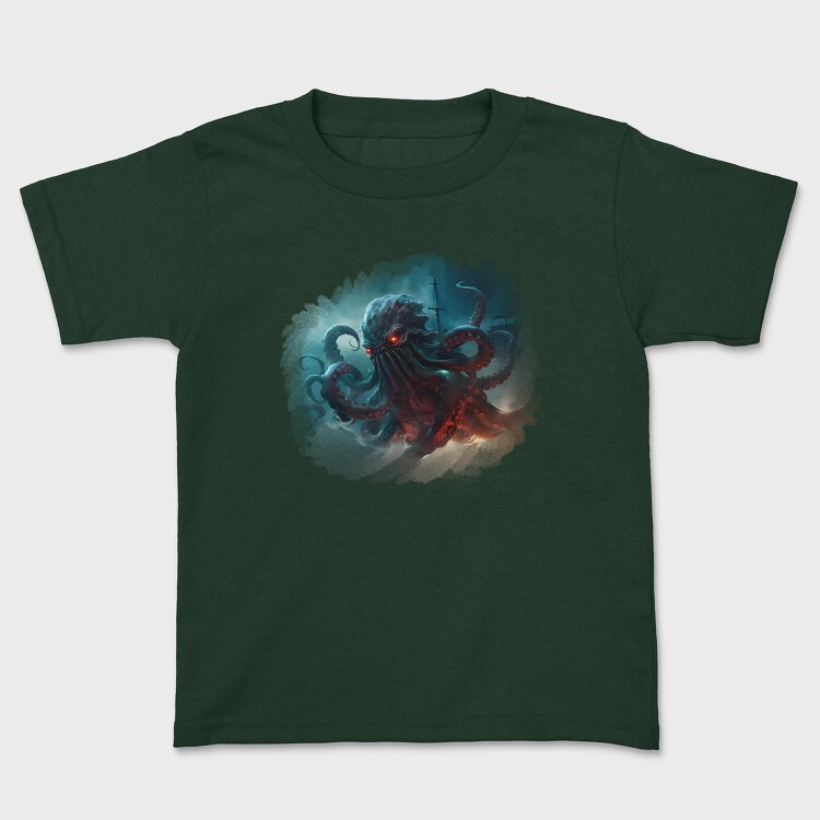 Kraken Monster, Tricou Copii
