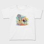 Labrador Retriever Watercolor, Tricou Copii