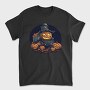 Halloween Pumpkin Train King, Tricou Barbati (Unisex)