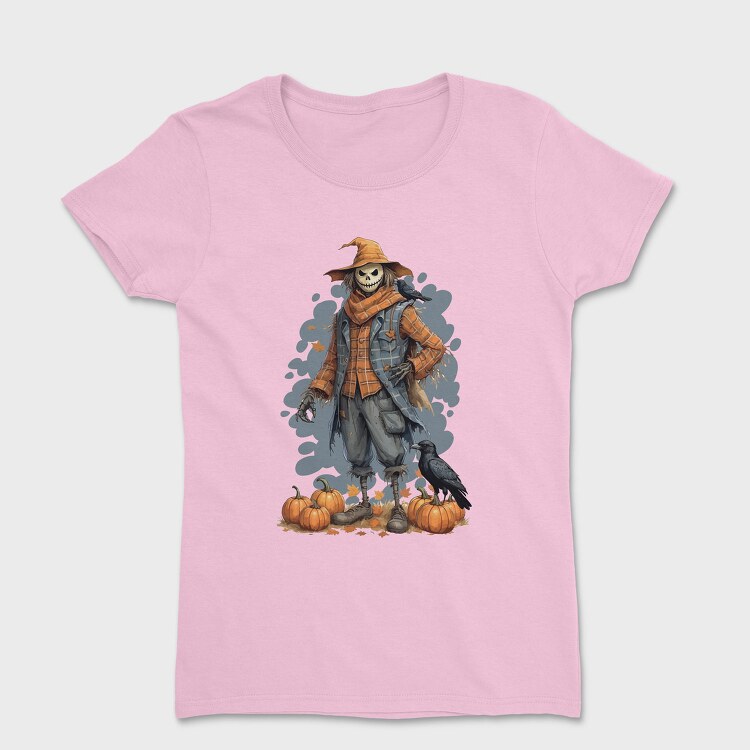 Halloween Scary Scarecrow, Tricou Femei