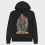 Halloween Scary Scarecrow, Hanorac Oversize Barbati (Unisex)