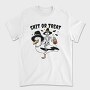 Halloween Seagull Shit Or Treat, Tricou Barbati (Unisex)