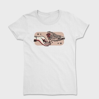 Hands And Rose, Tricou Femei